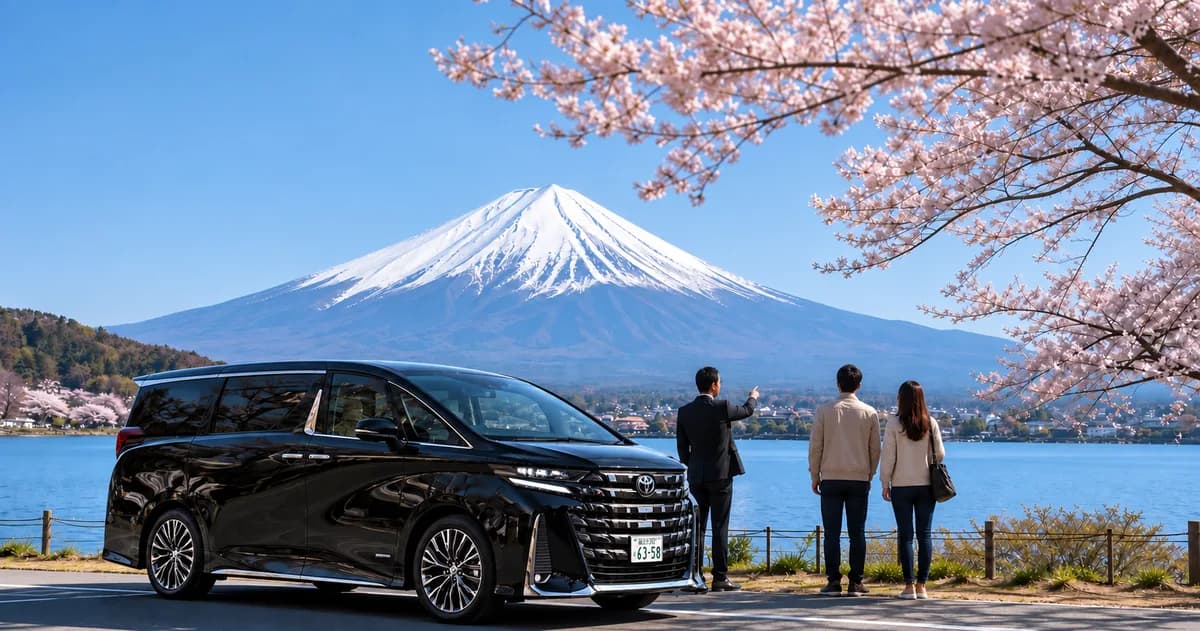 Tokyo airport transfer private pickup vehicle