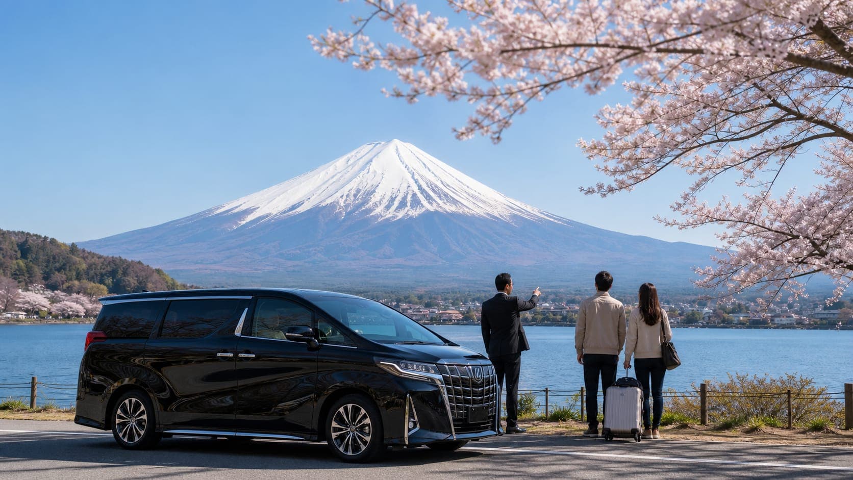 Tokyo airport transfer private pickup vehicle
